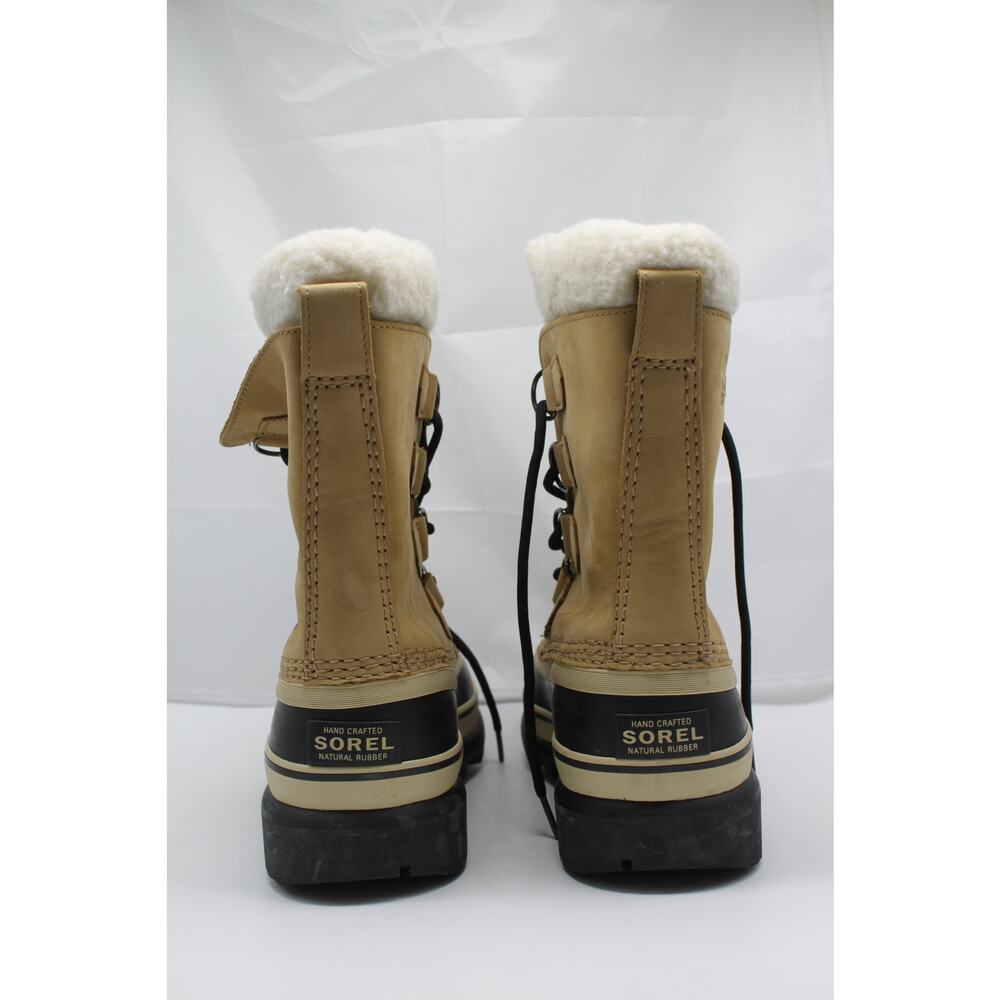 Womens Sorel Brown & Black Lace Up NL1005-280 Waterproof Snow Boots Size 5 - Picture 4 of 10